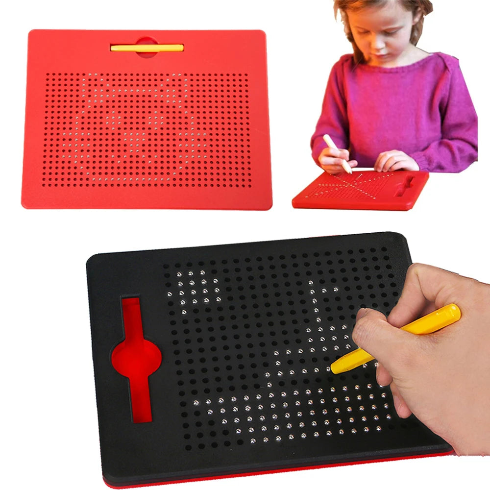 Magnet Ball Sketch Pad β Interactive Drawing Board with Magnetic Stylus for Kids