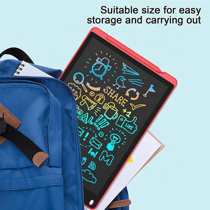 10 Inch LCD Colorful Writing tablet for Kids - Educational