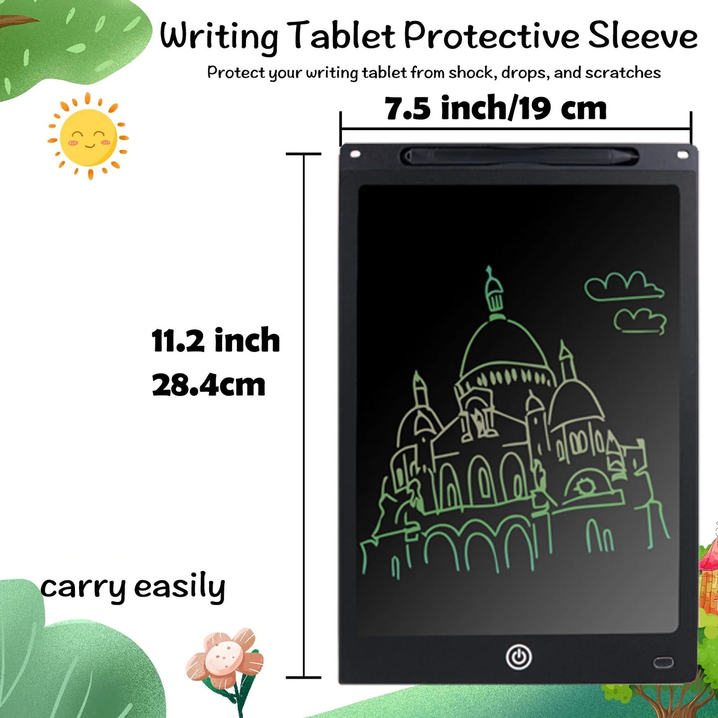 12 Inch LCD Colorful Writing tablet for Kids - Educational