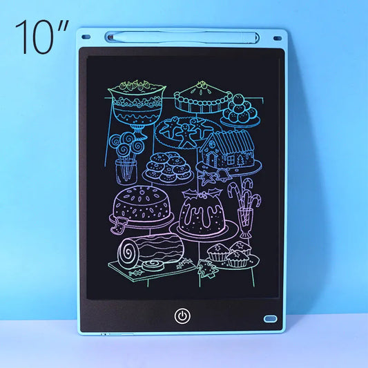 10 Inch LCD Colorful Writing tablet for Kids - Educational