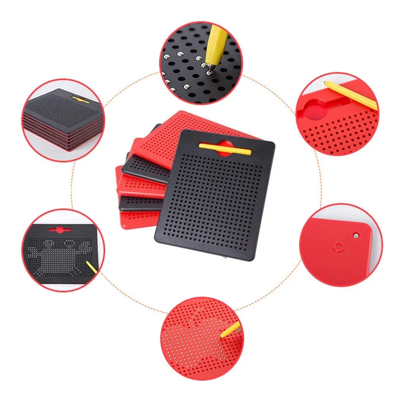 Magnet Ball Sketch Pad β Interactive Drawing Board with Magnetic Stylus for Kids