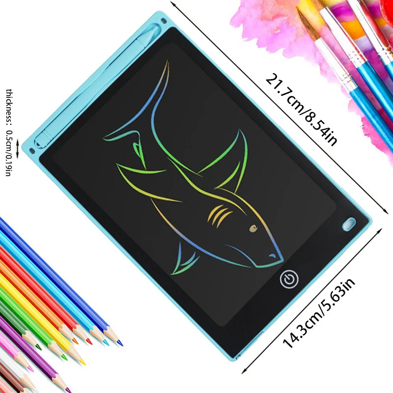 8.5 Inch LCD Colorful Writing tablet for Kids - Educational