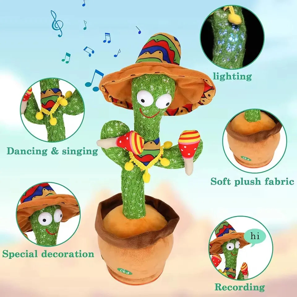 Magic Dancing Cactus, Dancing Cactus  ( Rechargeable )