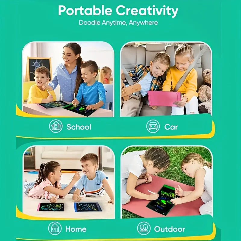 8.5 Inch LCD Colorful Writing tablet for Kids - Educational