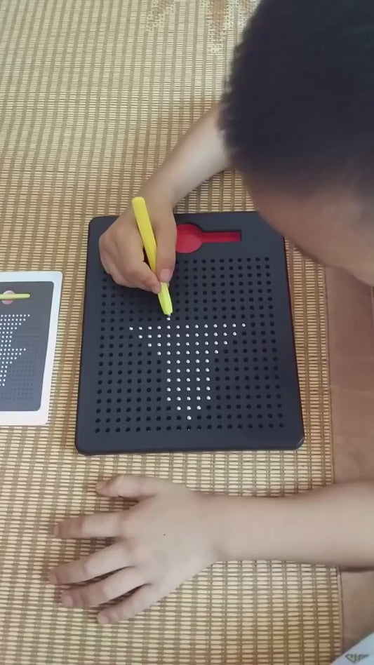 Magnet Ball Sketch Pad – Interactive Drawing Board with Magnetic Stylus for Kids