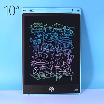 10 Inch LCD Colorful Writing tablet for Kids - Educational