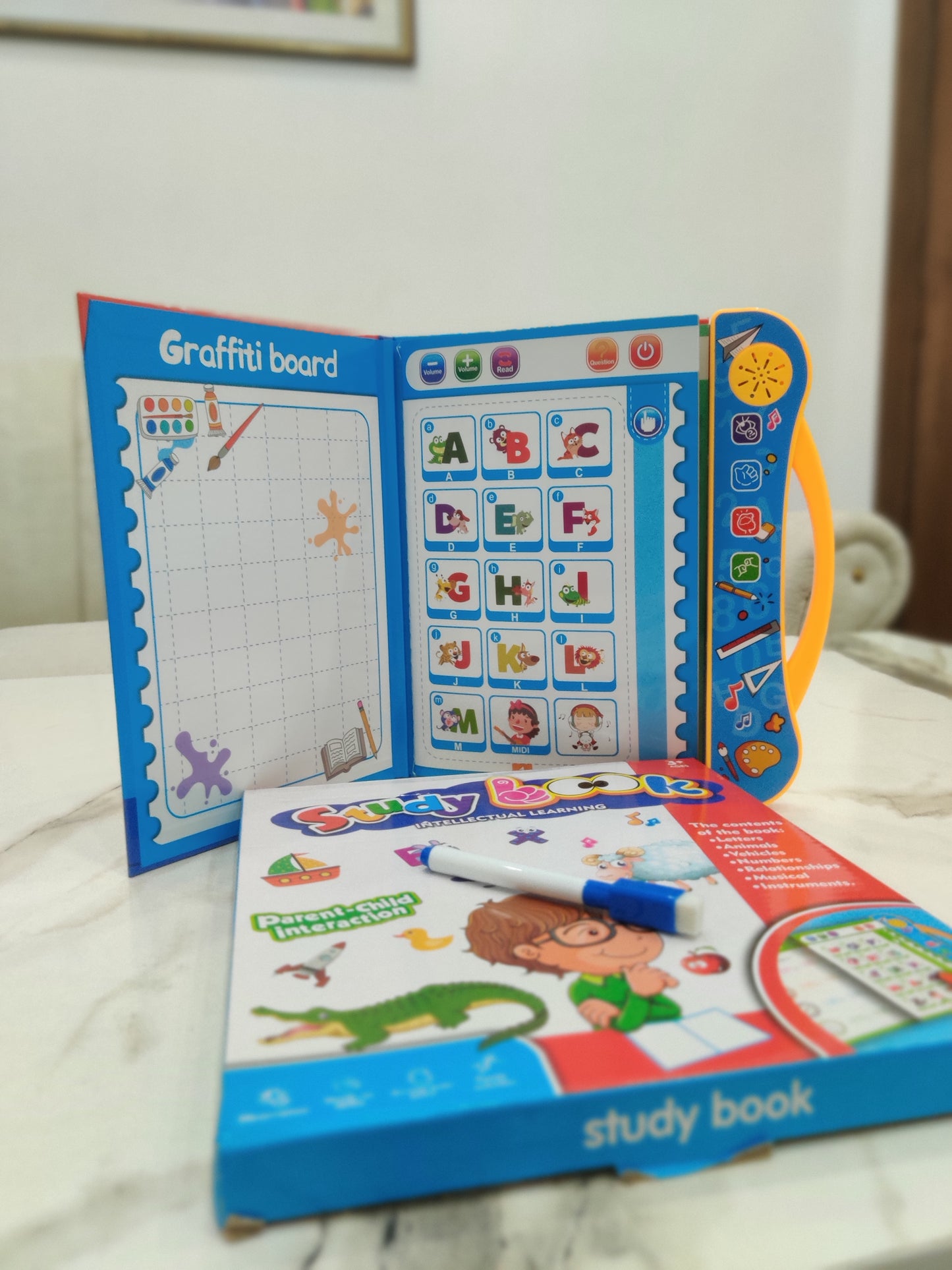 🌟 Intelligence E-Book – Fun Learning with Poems, Alphabets & Numbers for Kids 🌟