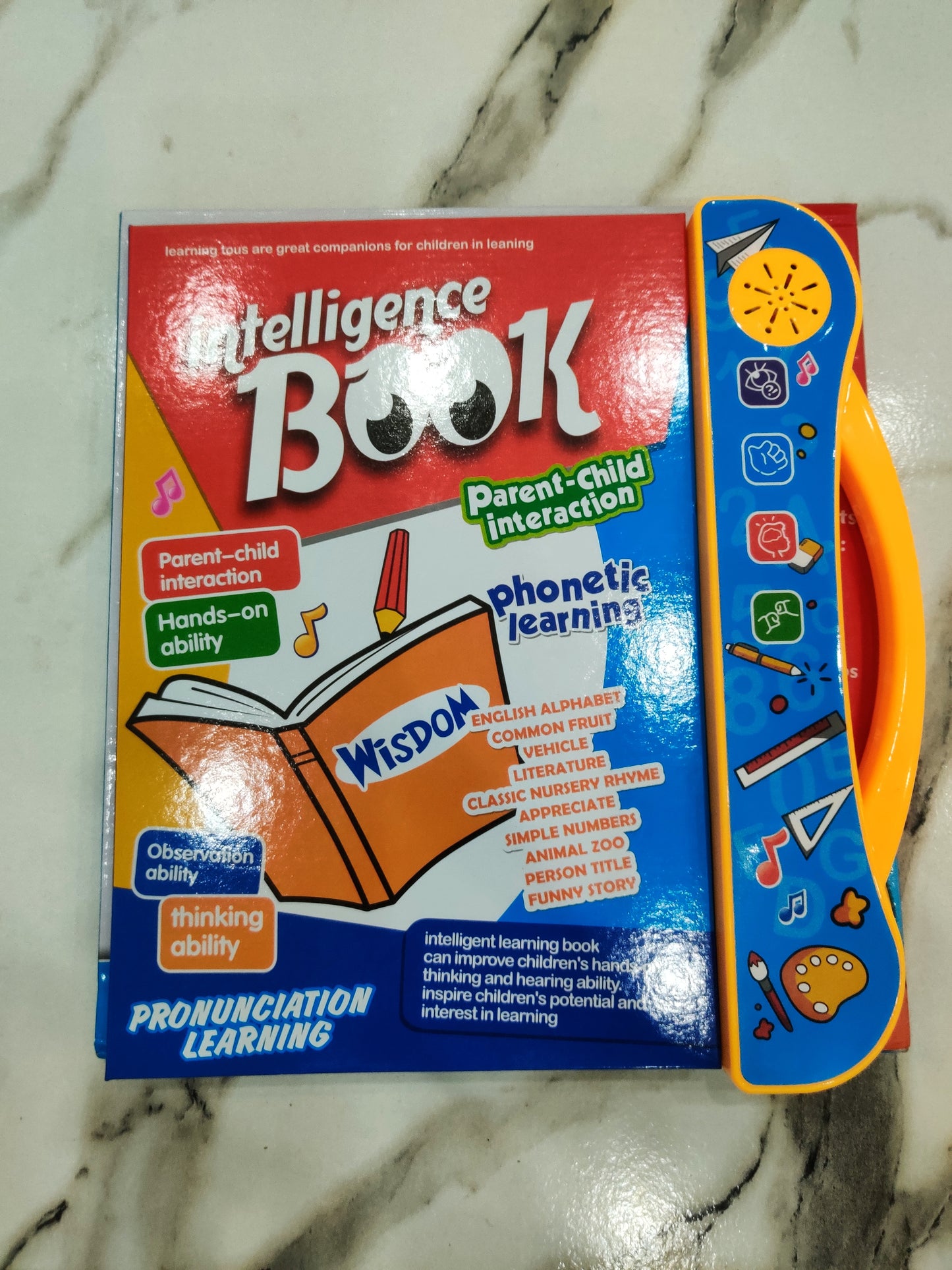 🌟 Intelligence E-Book – Fun Learning with Poems, Alphabets & Numbers for Kids 🌟