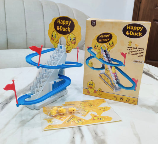 🎵 Happy Duck Musical Slide Toy – Fun Duck Track Game for Kids (3+ Years)