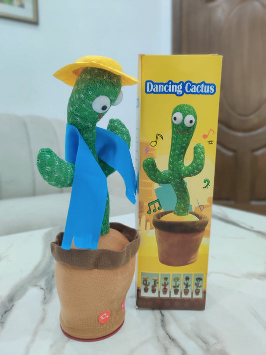 Magic Dancing Cactus, Dancing Cactus 🌵🎶  ( Rechargeable )