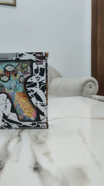 Large Size Graffiti Glock Water Balls Gun – Safe & Fun Outdoor Blaster 🎯💦