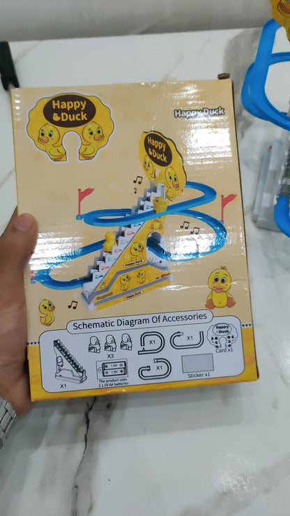 🎵 Happy Duck Musical Slide Toy – Fun Duck Track Game for Kids (3+ Years)